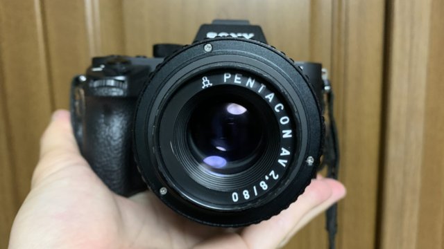 【バブルボケ】Pentacon AV 80mm F2.8